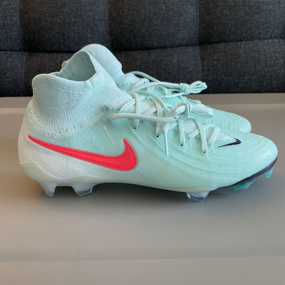 Nike Phantom Luna 2 Elite FG Mad Energy Mint Soccer Cleats Men 6.5/ Women 8